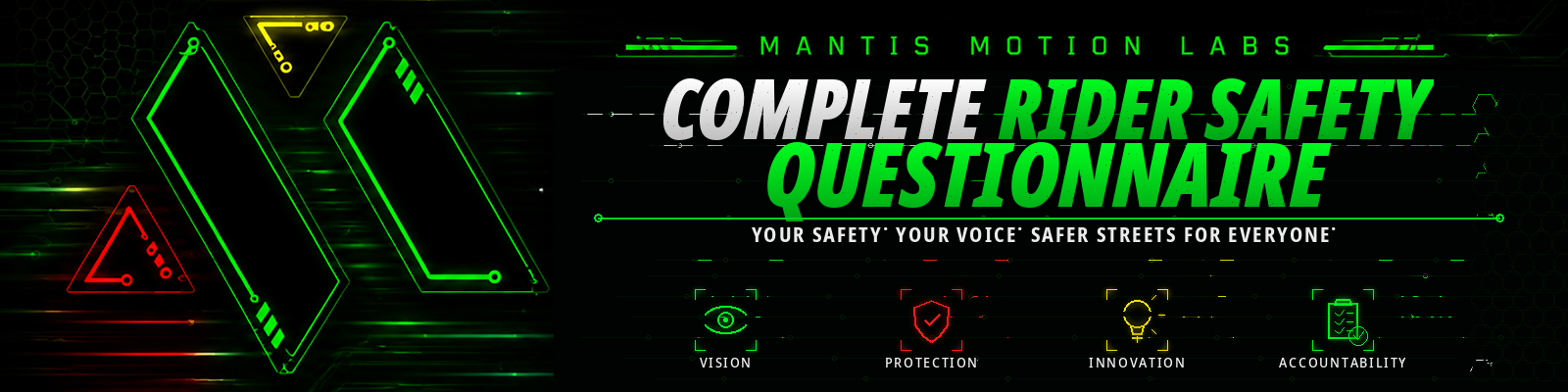 Complete Rider Safety Questionnaire header